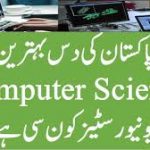 Top 10 Universities in Computer Sciences