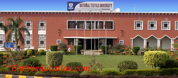 National Textile University Faisalabad Admission