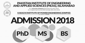 PIEAS Islamabad Online Admission