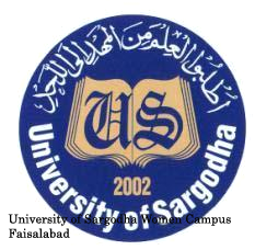 University Of Sargodha Women Campus Faisalabad Admission