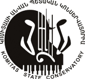 Yerevan Komitas State Conservatory Logo