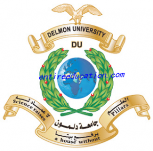 Delmon University for Science and Technology Logo