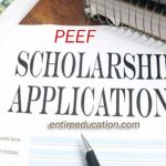 PEEF Scholarship Offerd by Government of Punjab