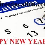Educational Calendar For New Year