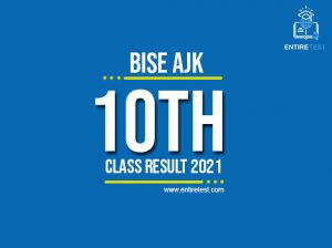 BISE AJK 10th Class Result