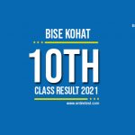 BISE Kohat 10th Class Result