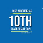 BISE Mirpurkhas 10th Class Result