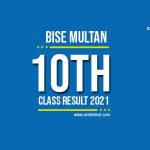BISE Multan 10th Class Result 2022 - Multan Matric Result
