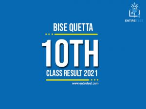 BISE Quetta 10th Class Result