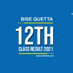 BISE Quetta 12th Class Result