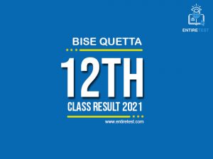 BISE Quetta 12th Class Result
