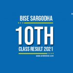 BISE Sargodha 10th Class Result