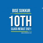 BISE Sukkur 10th Class Result 2022 - Sukkur Board Matric Result