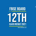 FBISE 12th Class Result