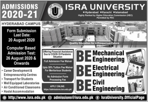 ISRA University Merit List