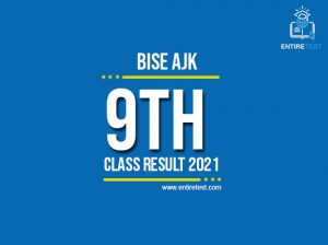 BISE AJK 9th Class Result