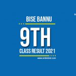 BISE Bannu 9th Class Result