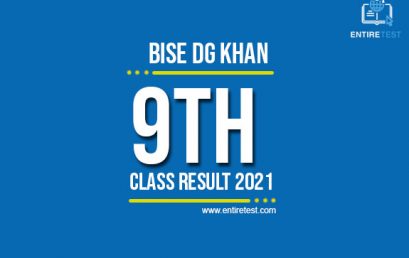 BISE DG Khan 9th Class Result 2022 – SSC Part 1 Result – Check Online