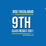 BISE Faisalabad 9th Class Result 2022 - SSC Part 1 Result - Check Online