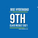 BISE Hyderabad 9th Class Result 2022 - SSC Part 1 Result - Check Online
