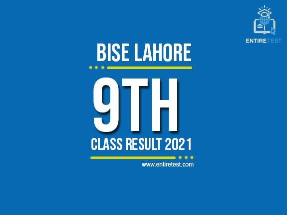 BISE Lahore 9th Class Result 2022 – SSC Part 1 Result – Check Online