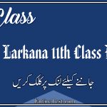 BISE Larkana 11th Class Result