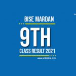 BISE Mardan 9th Class Result