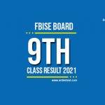 FBISE 9th Class Result